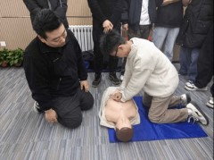 金‘四分钟’”应急救护（CPR+AED）培训